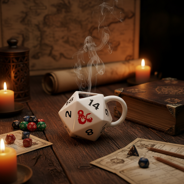 Mug 3D Donjons et Dragons - Dé D20 - produit Joy Toy