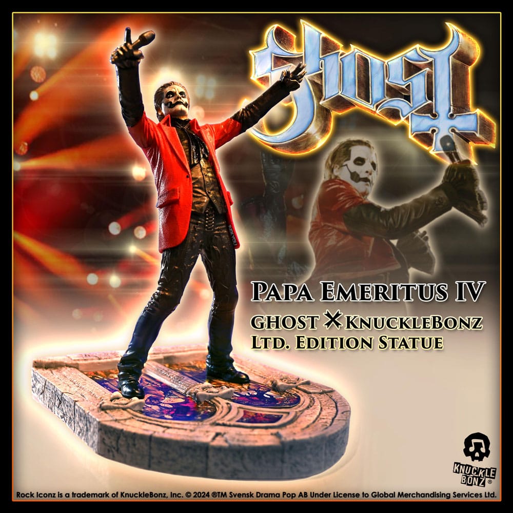 Statuette Papa Emeritus IV - Rock Iconz - PRECOMMANDE*