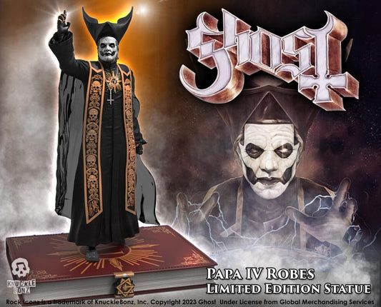 Papa Emeritus IV Statuette (Black Robes) - Rock Iconz