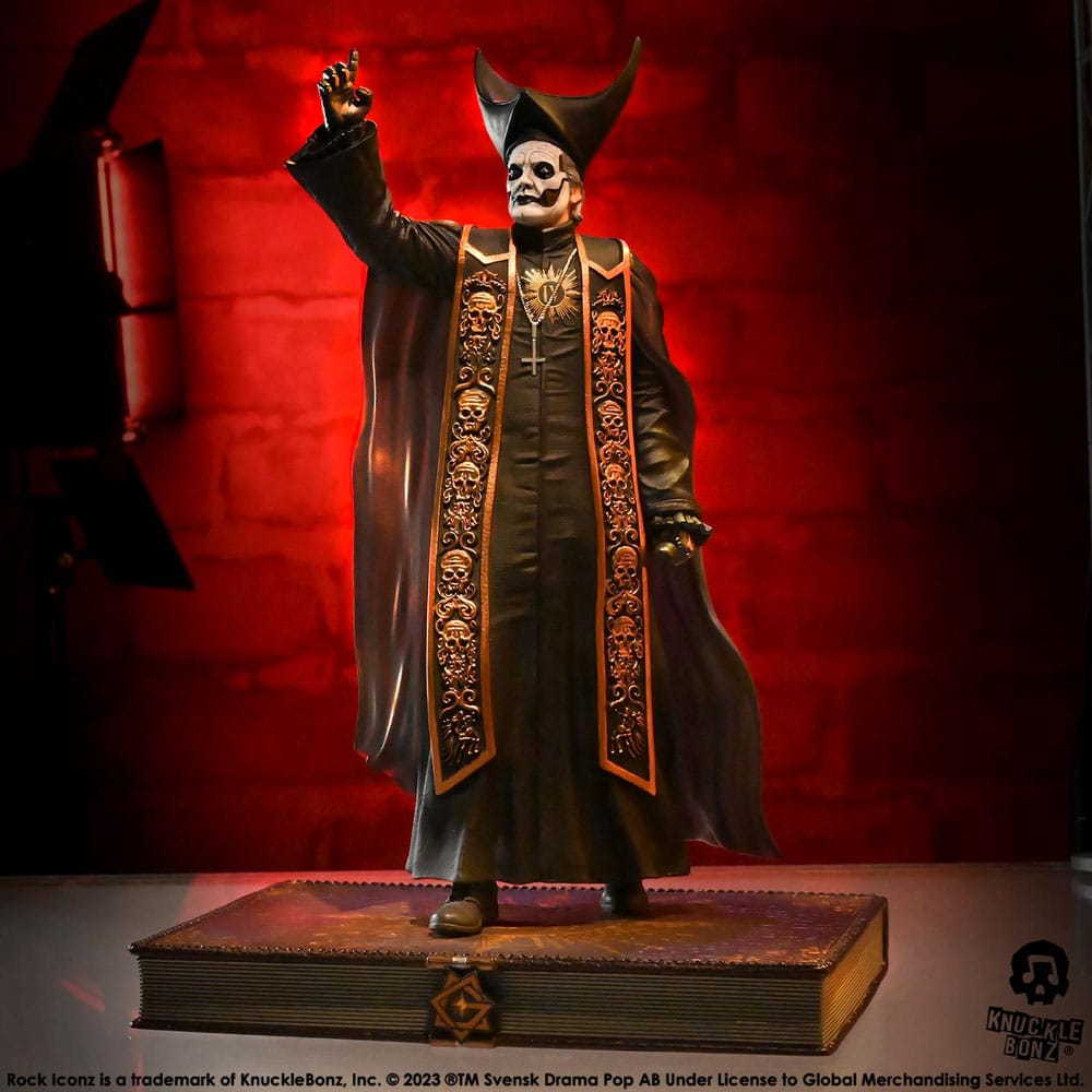 Papa Emeritus IV Statuette (Black Robes) - Rock Iconz