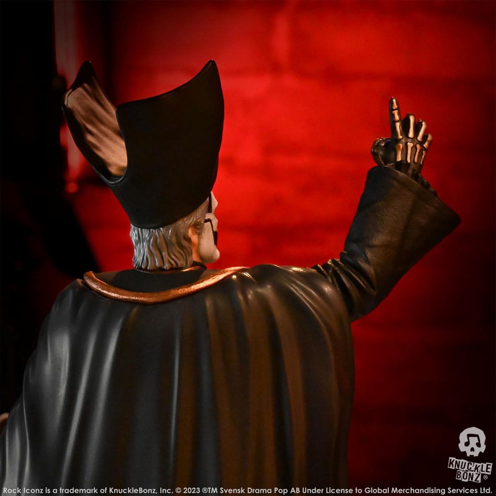 Papa Emeritus IV Statuette (Black Robes) - Rock Iconz