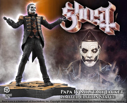 Papa Emeritus IV Statuette (Military Jacket) - Rock Iconz 