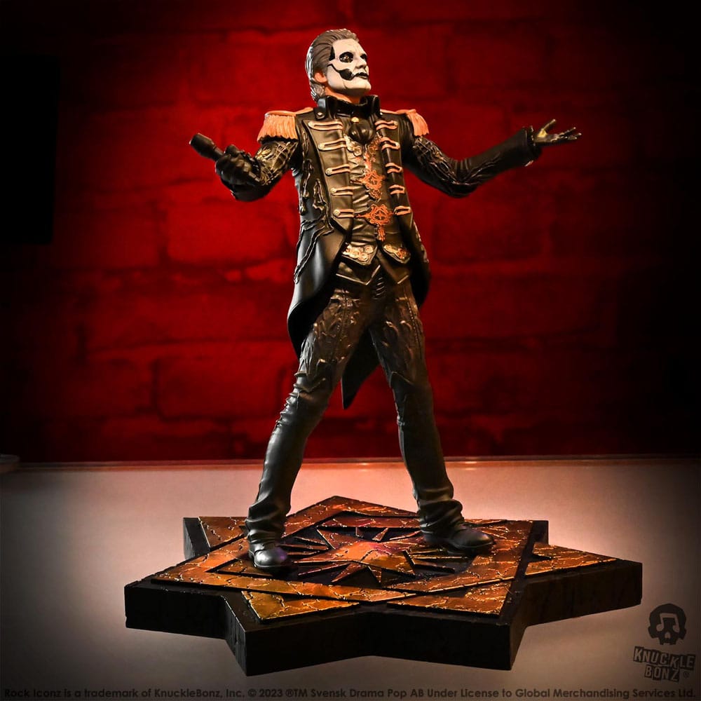 Rock Iconz Papa Emeritus IV Statuette (Military Jacket)