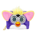 Portefeuille zippé lenticulaire Furby Plush Cosplay