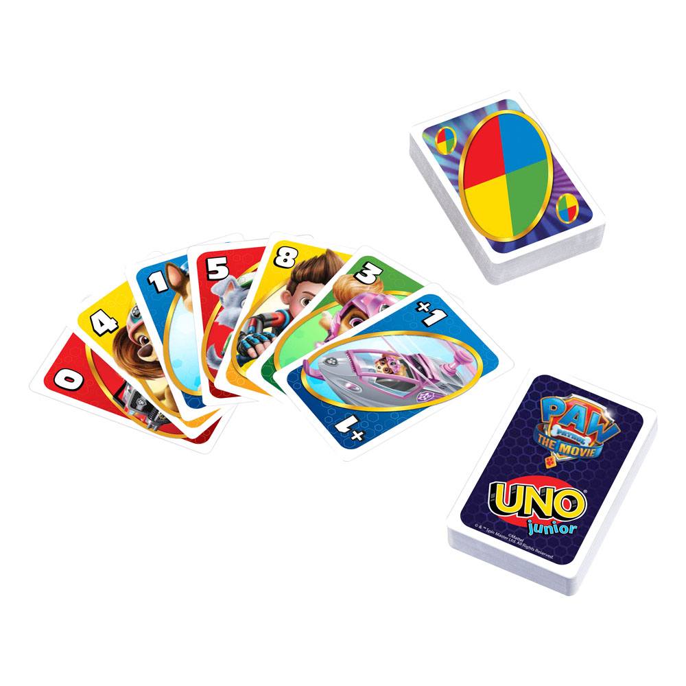Jeu de cartes UNO Junior - la Pat'Patrouille