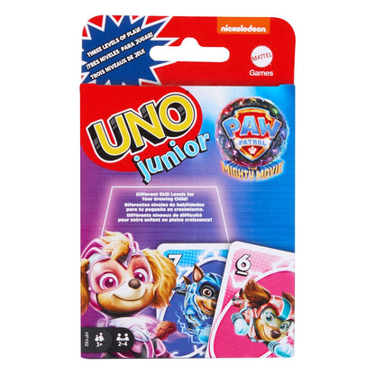 jeu de cartes uno junior patpatrouille le film mattel