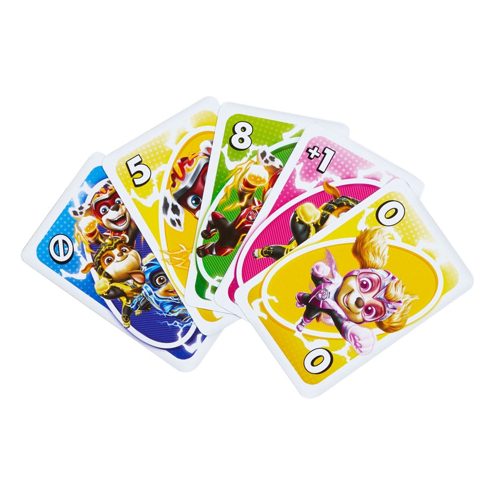 jeu de cartes uno junior patpatrouille le film mattel