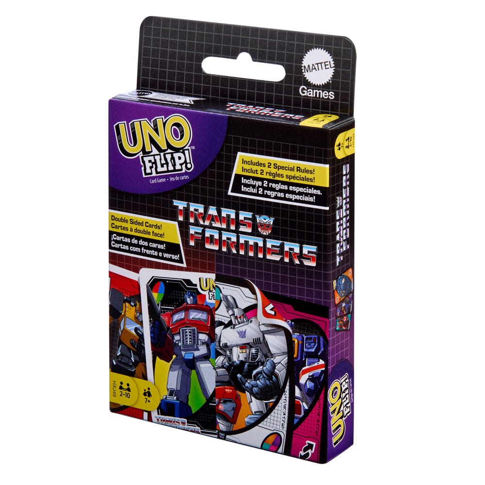 UNO Flip! Card Game - Transformers 