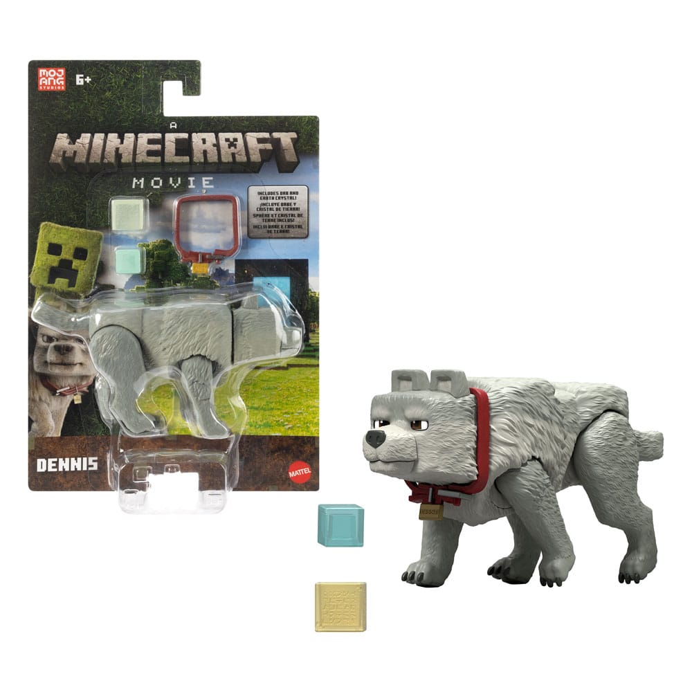Figurine Minecraft: Le Film - Dennis le Loup