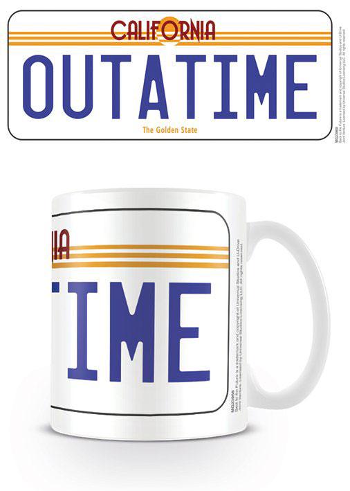 Mug Retour vers le Futur « License Plate » – 300 ml