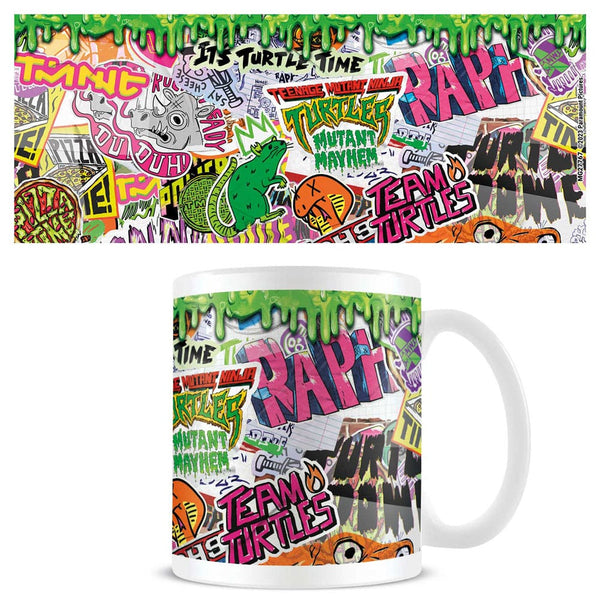 Mutant Mayhem Ninja Turtles Mok - Graffiti 