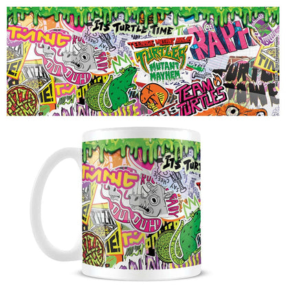 Mutant Mayhem Ninja Turtles Mug - Graffiti
