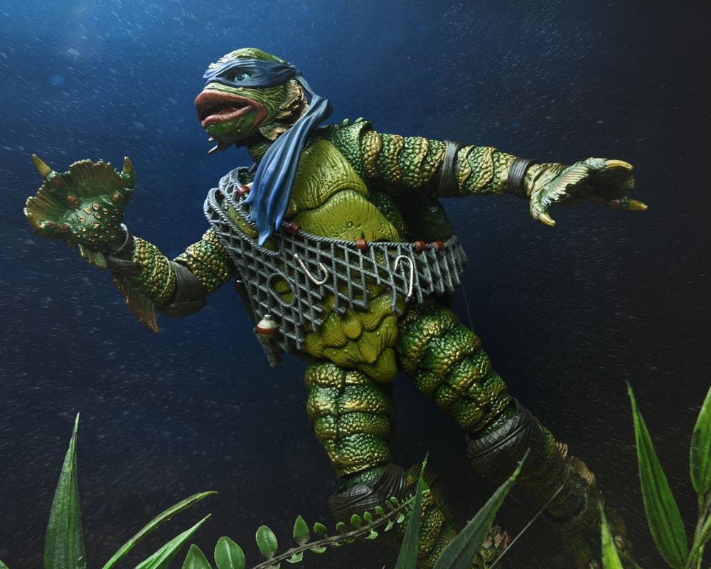 Leonardo as the Creature - Universal Monsters x Ninja Turtles 