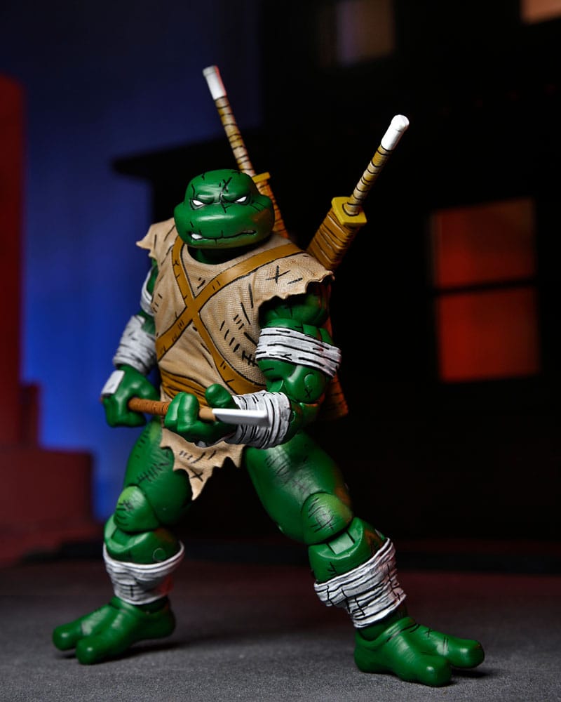 teenage mutant ninja turtles mirage comics 7 scale action figure michelangelo the wanderer neca