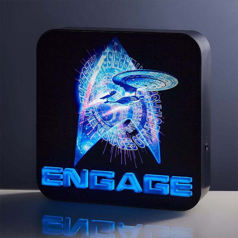Star Trek 3D-lamp - Engage 