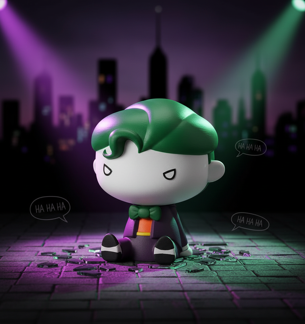 DC Comics Piggy Bank - The Chibi Joker