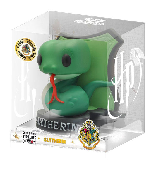 Harry Potter Piggy Bank - Slytherin Chibi