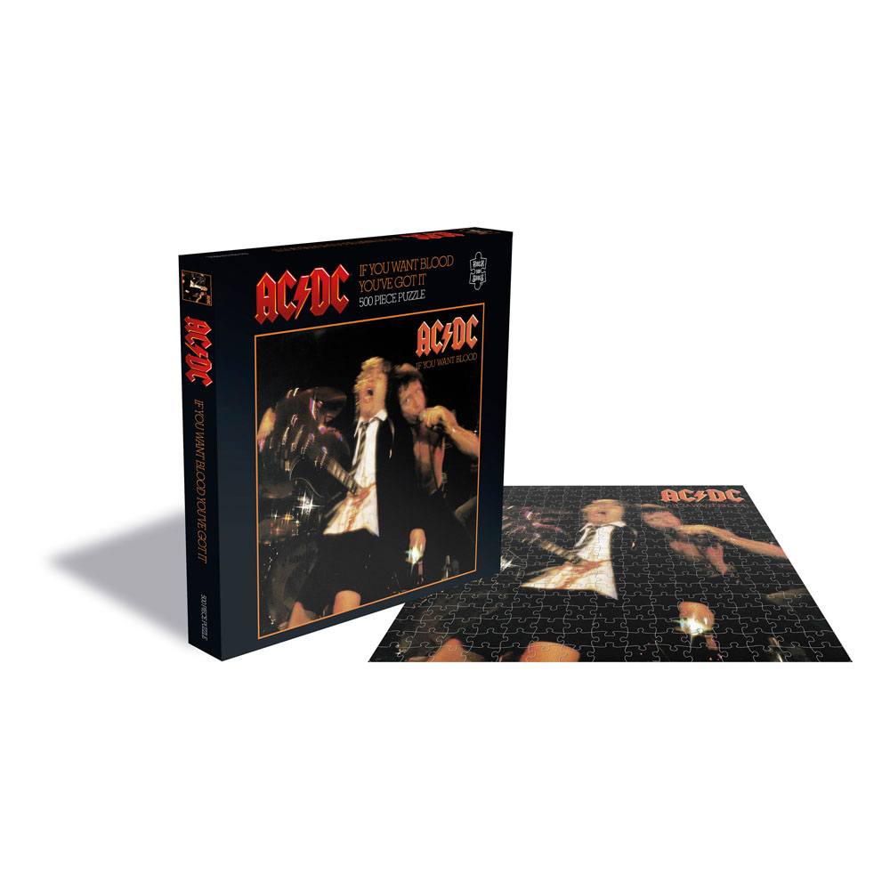 Puzzle AC/DC If You Want Blood 500 pièces - Rock Saws