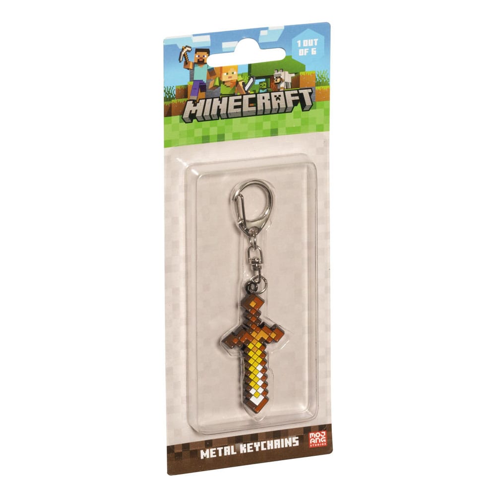 porte cles minecraft armes pmi