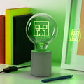 Lampe LED Néon Minecraft - The Creeper