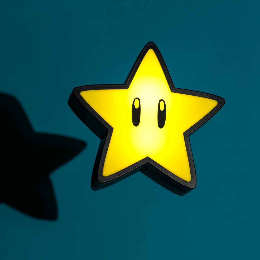 Super Mario Sound Lamp - Super Star 