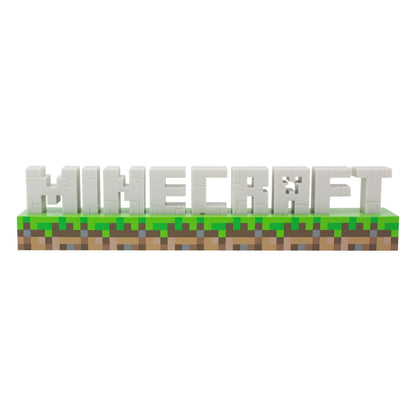 lampe minecraft logo paladone