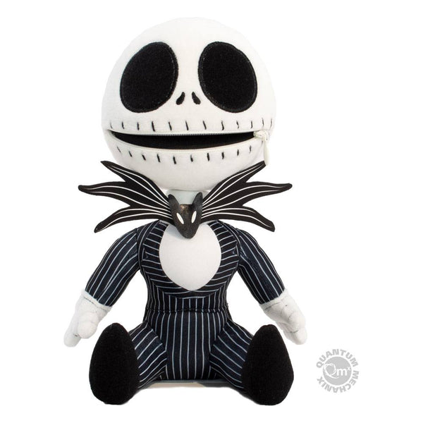 Pluche speelgoed met ritssluiting en mond uit The Nightmare Before Christmas - Jack Skellington 