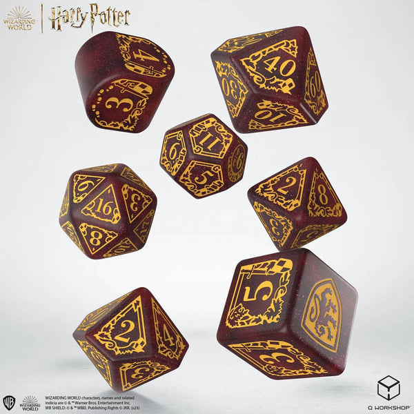 Harry Potter dobbelset - Gryffindor 
