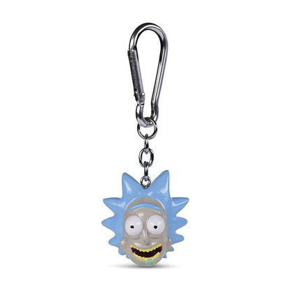 Rick &amp; Morty 3D Keychain - Rick 