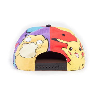 Pokemon Snapback Cap - Multi Pop Art