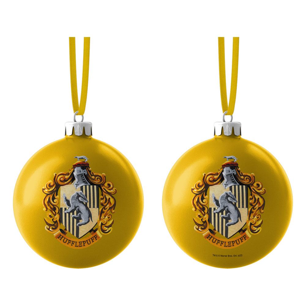 Boule de Noël Harry Potter - Poufsouffle