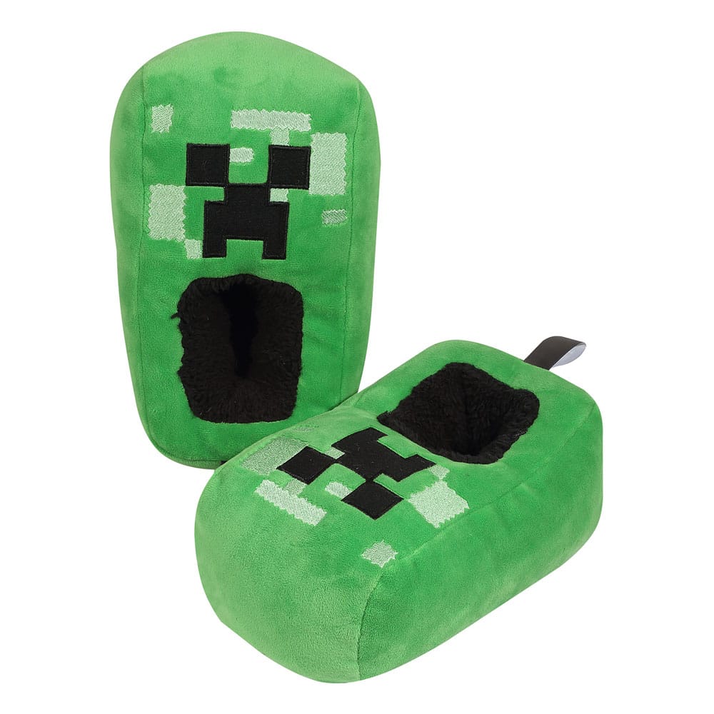 chaussons minecraft the creeper heroes inc