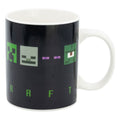 Mug Thermoréactif Minecraft Squared Pattern – 325 ml
