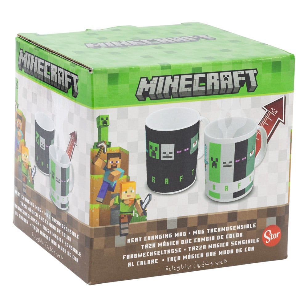 Mug Thermoréactif Minecraft Squared Pattern – 325 ml