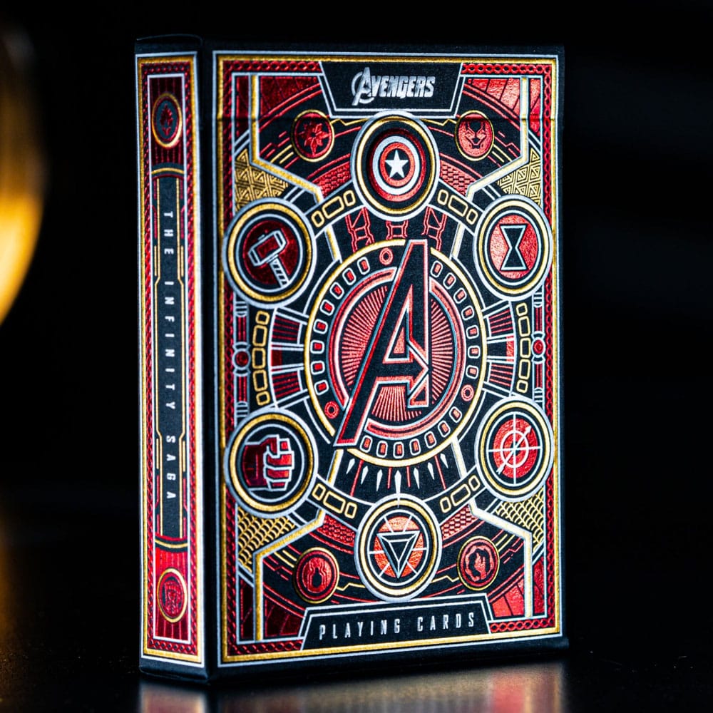 avengers red edition playing cards theory11