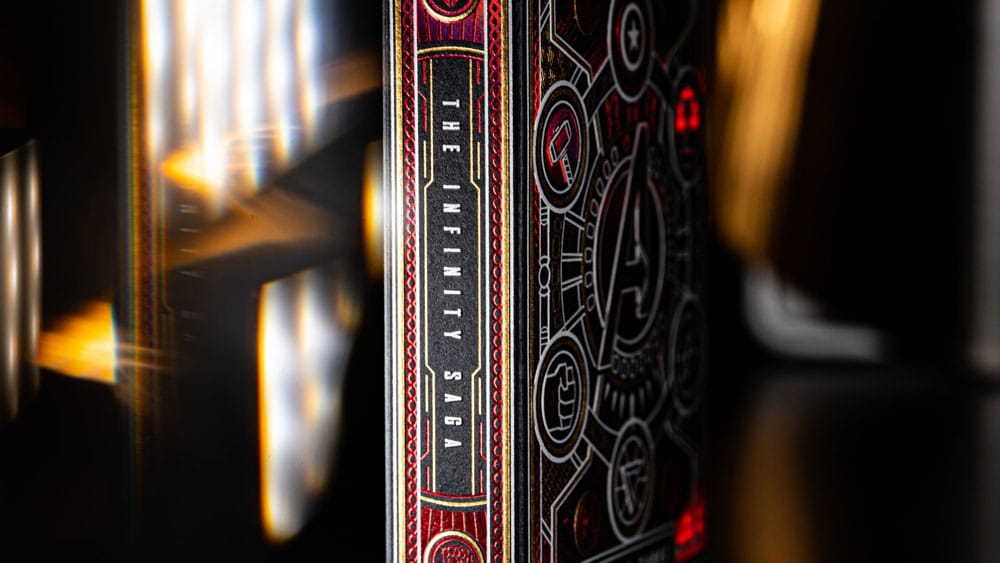 avengers red edition playing cards theory11