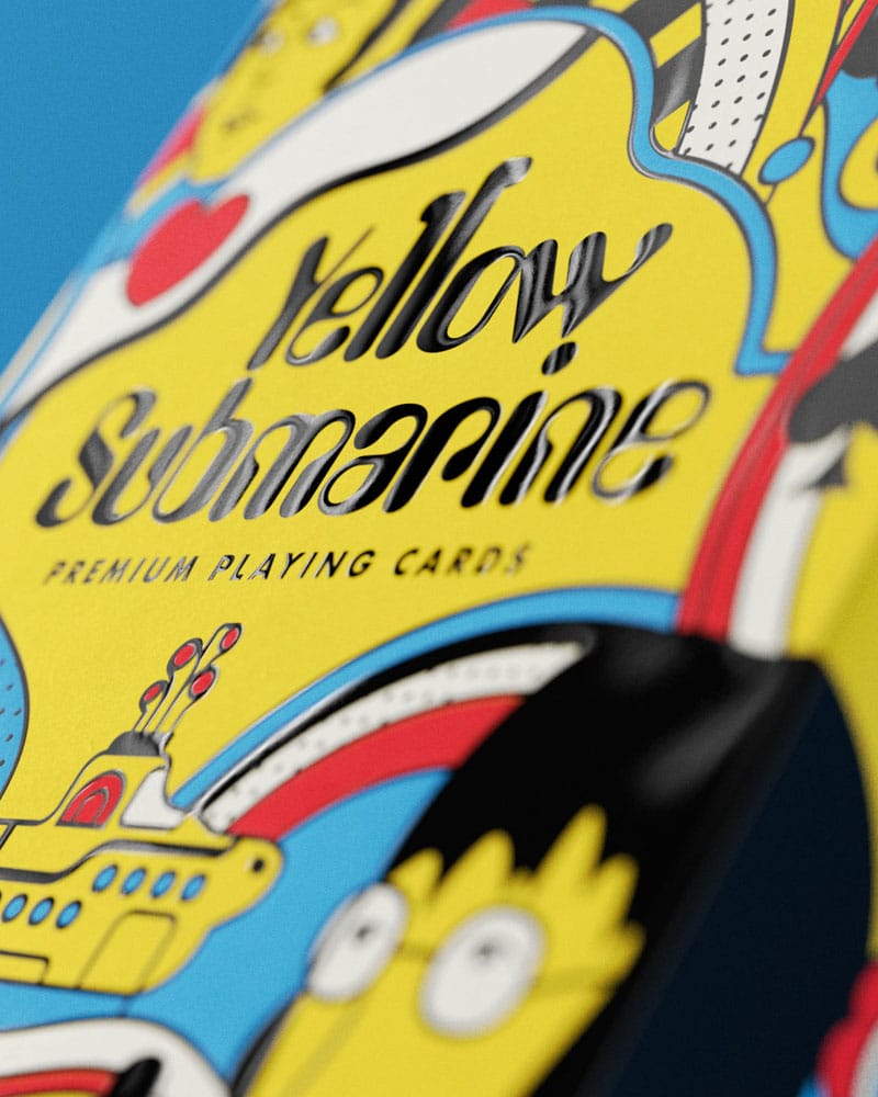 Cartes à Jouer The Beatles - Yellow Submarine