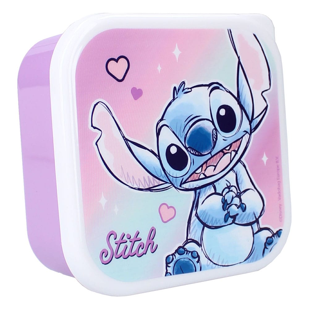 Boîtes à Goûter Lilo & Stitch - Stitch Let's Eat!