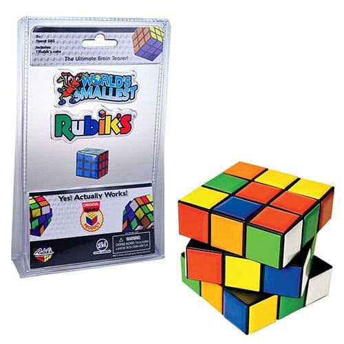 De kleinste ter wereld - de Rubik's Kubus