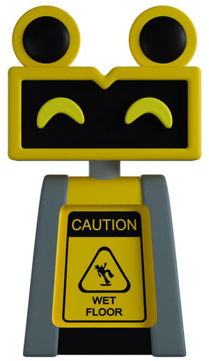 Figurine Wet Floor Bot