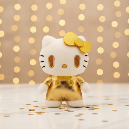 DZNR Sanrio pluche - Hello Kitty Gouden Editie
