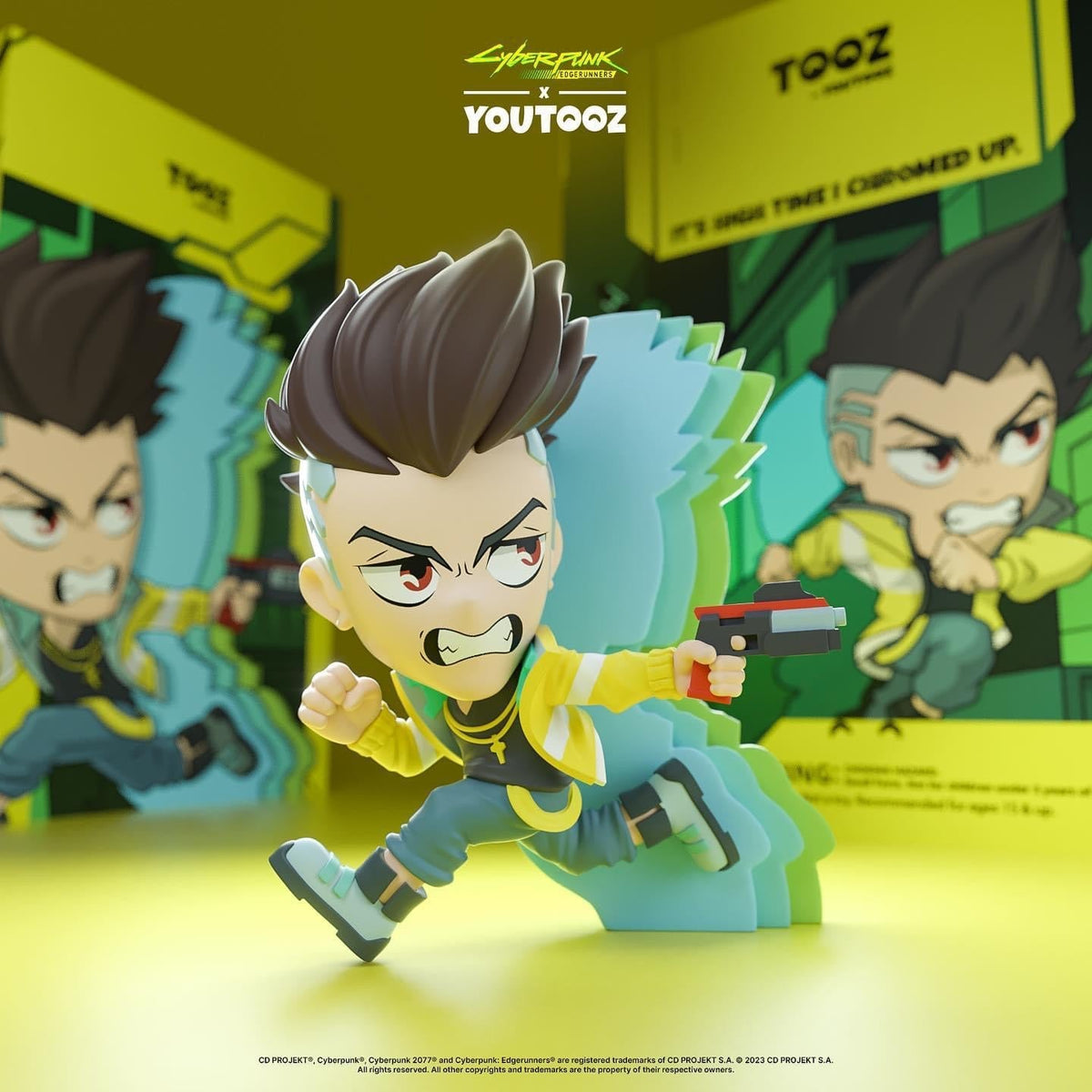 cyberpunk edge runners vinyl figurine david youtooz