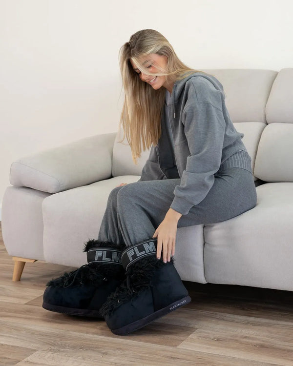 Zapatillas de andar por casa - YETIS BLACK