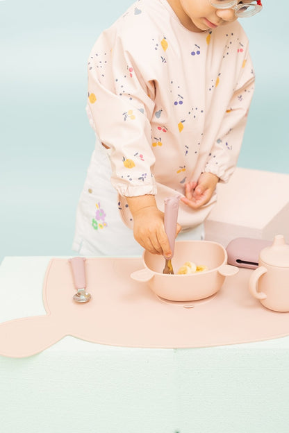 Zoe the Koala Cutlery with Silicone Case Mustard