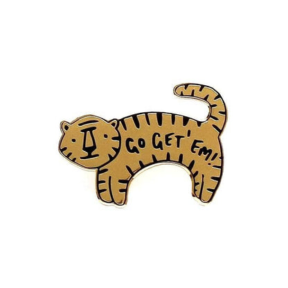 Pin's tigre go get em