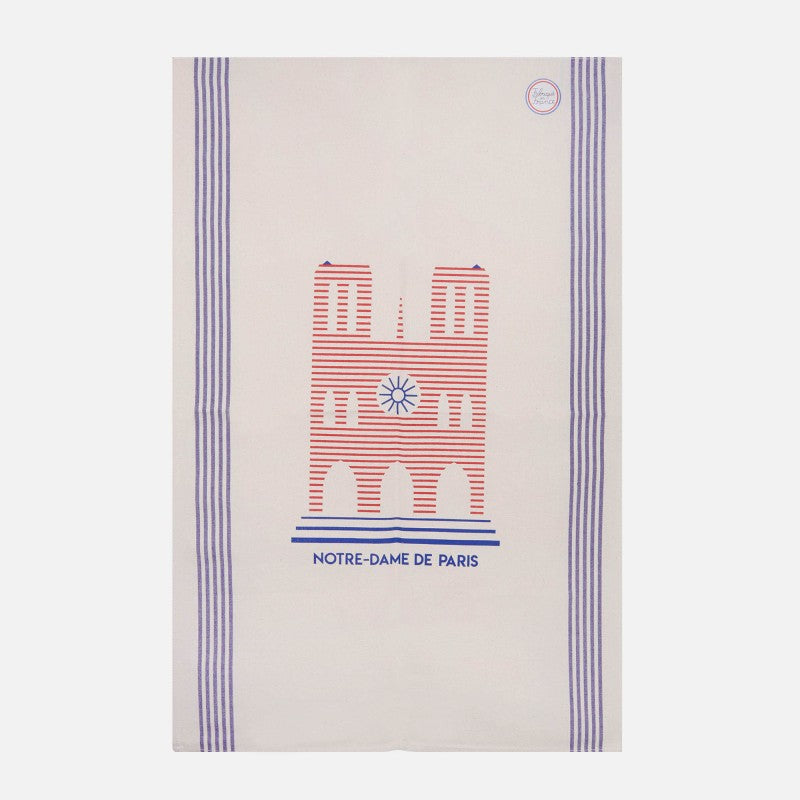 Paris Notre-Dame Tea Towel