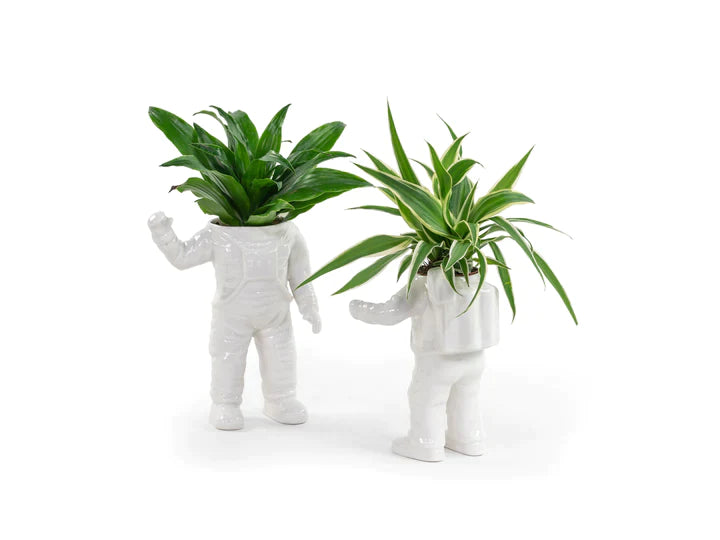 Astronaut flower pot