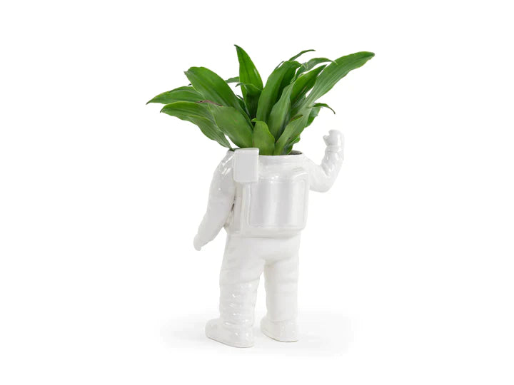 Astronaut flower pot