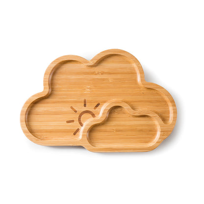 Bamboo Cloud Plate