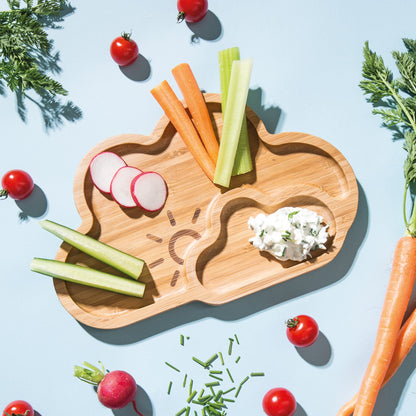 Bamboo Cloud Plate